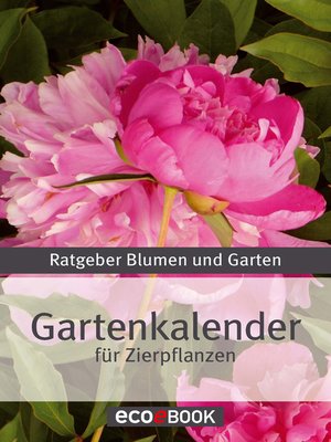 cover image of Gartenkalender--Zierpflanzen